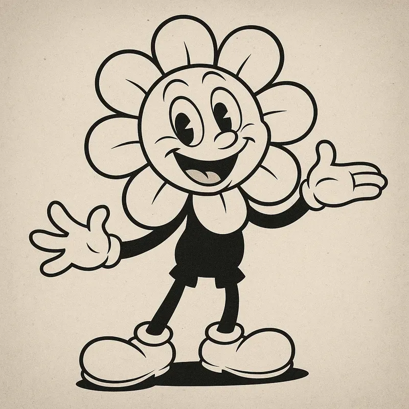 Vintage Cartoon Rubber Hose Animations