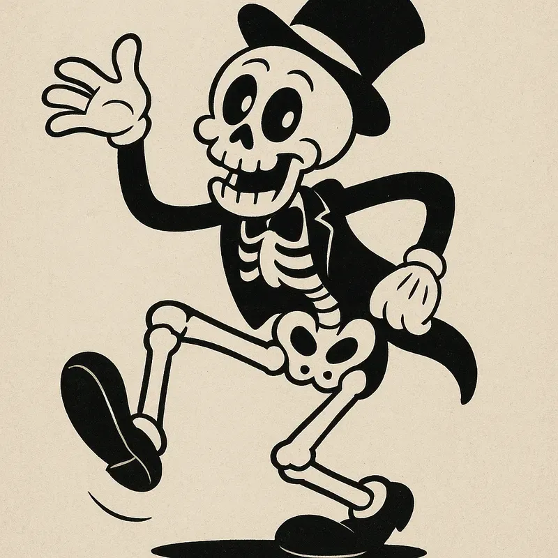 Vintage Cartoon Rubber Hose Animations