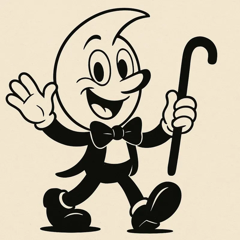 Vintage Cartoon Rubber Hose Animations