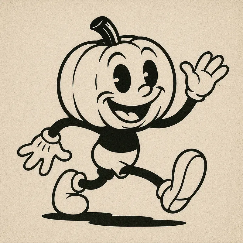 Vintage Cartoon Rubber Hose Animations