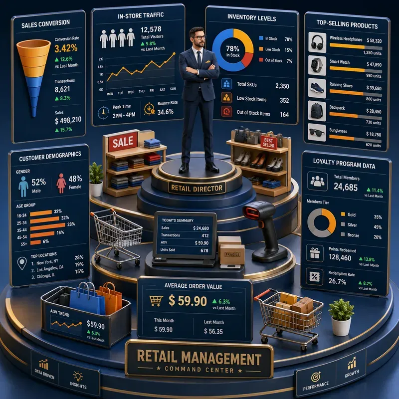 3D Isometric Data Dashboards