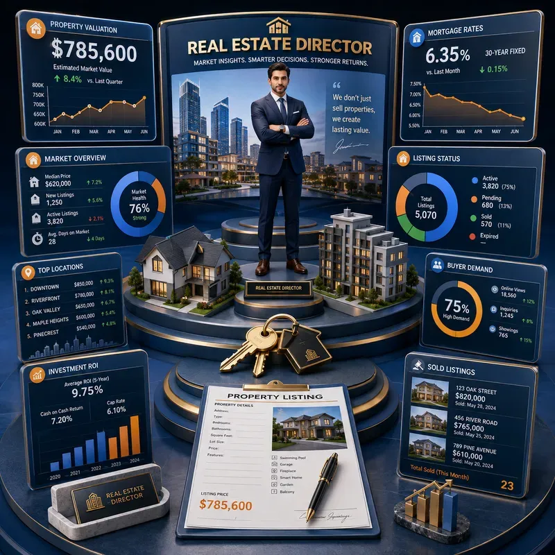3D Isometric Data Dashboards