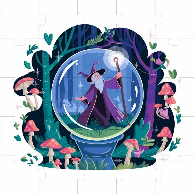 Storybook Glass Bubble Illustrations