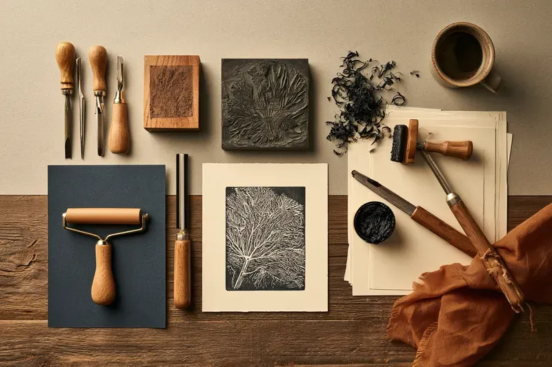 Creative Art Crafts Flat Lays