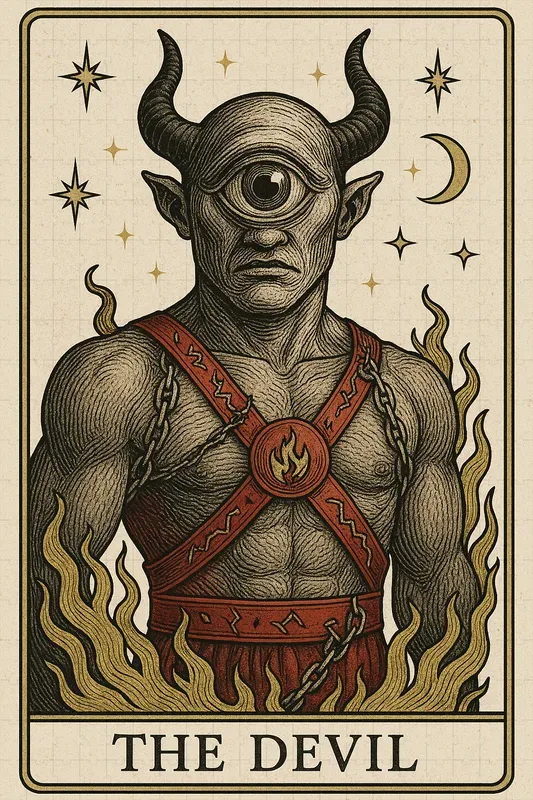 Cyclops Theme Tarot Cards