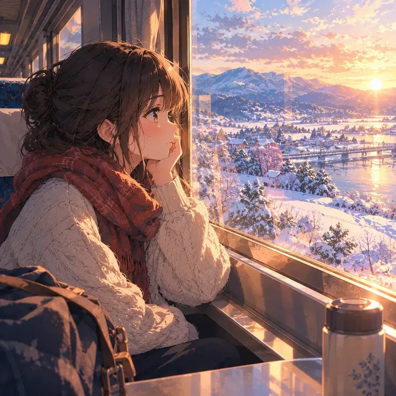 Lofi Anime Scenes Cozy Lofi Anime Girls