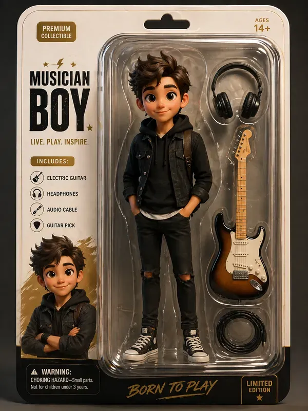 Pixar Style Action Figures Blister Packs