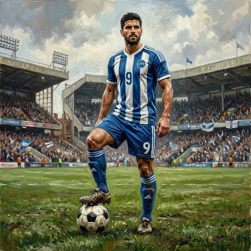 Sportsmen In Oil Paintings