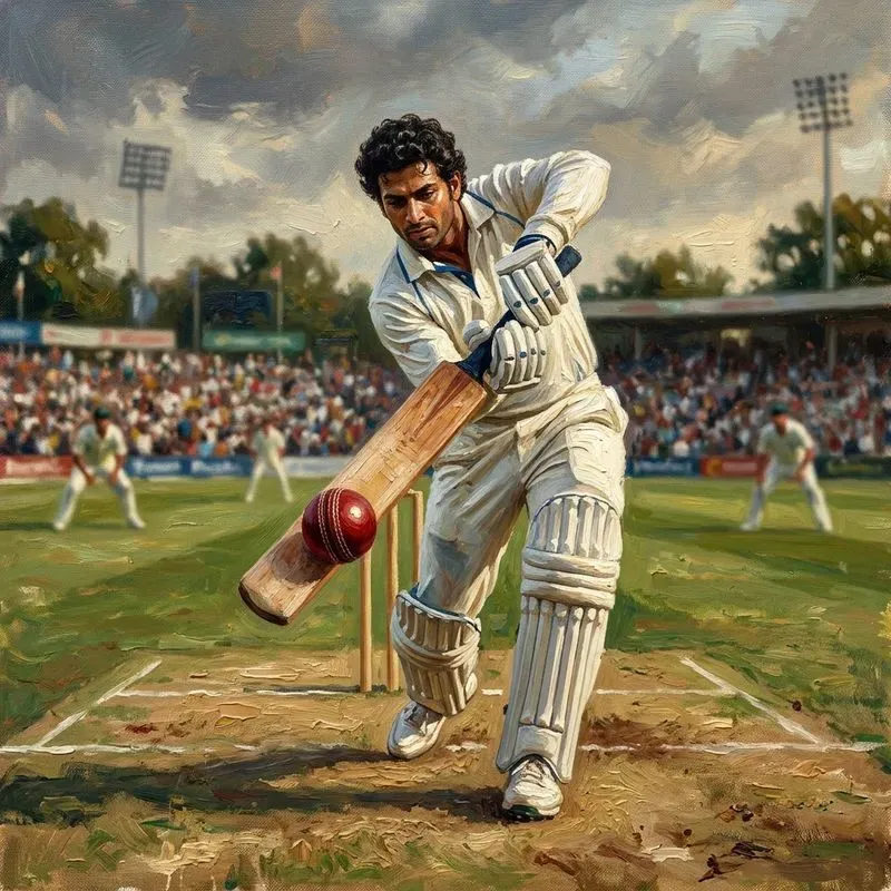 Sportsmen In Oil Paintings