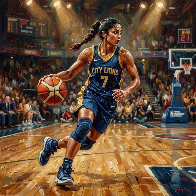 Sportsmen In Oil Paintings