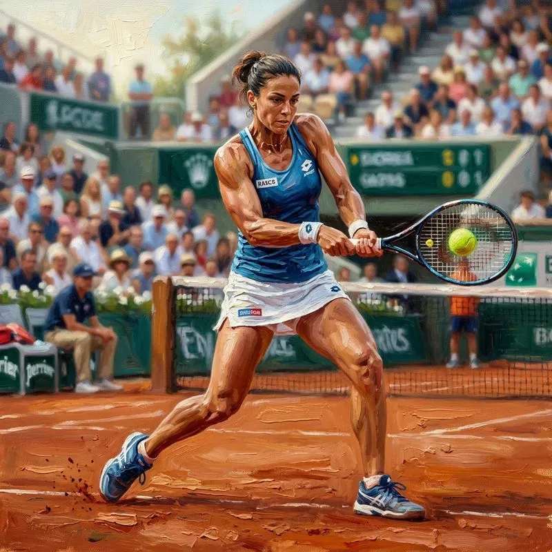 Sportsmen In Oil Paintings