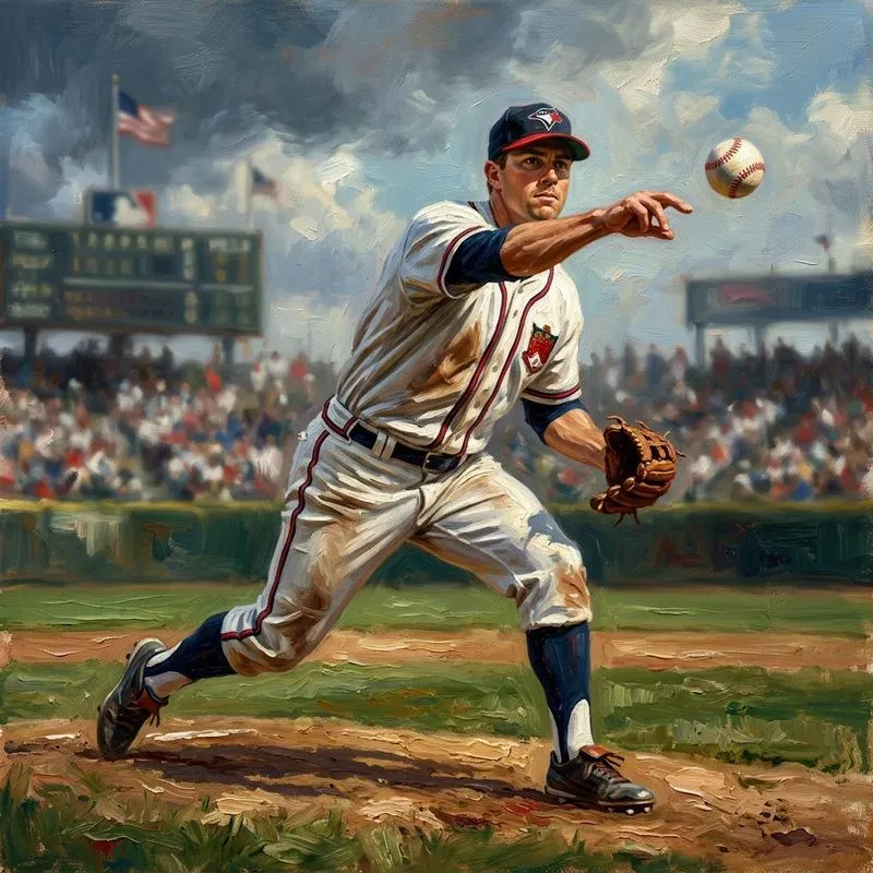Sportsmen In Oil Paintings