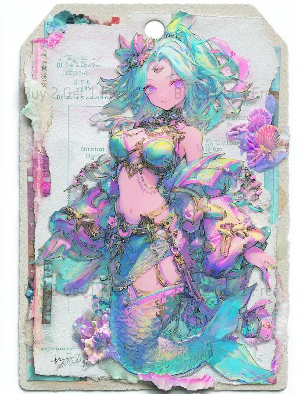 Mermaid Cyberpunk Product Tags