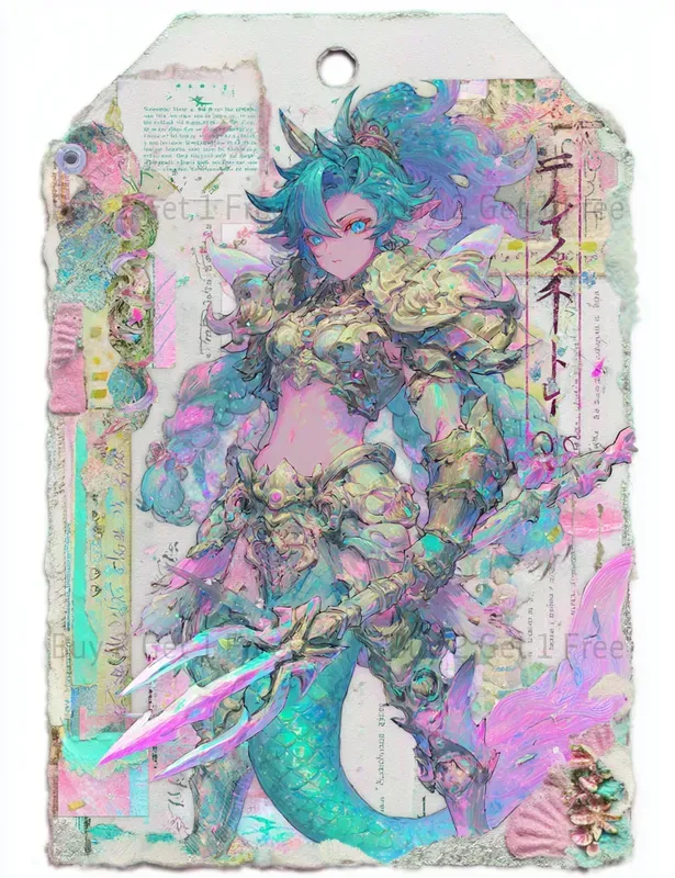 Mermaid Cyberpunk Product Tags