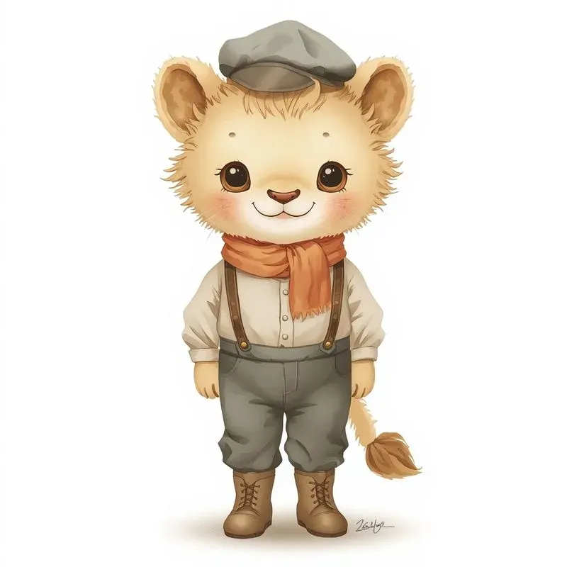 Vintage Storybook Animal Cliparts