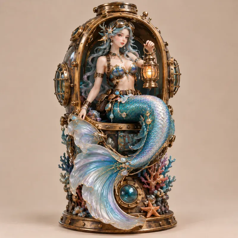 Premium Mermaid Designer Toy Sets