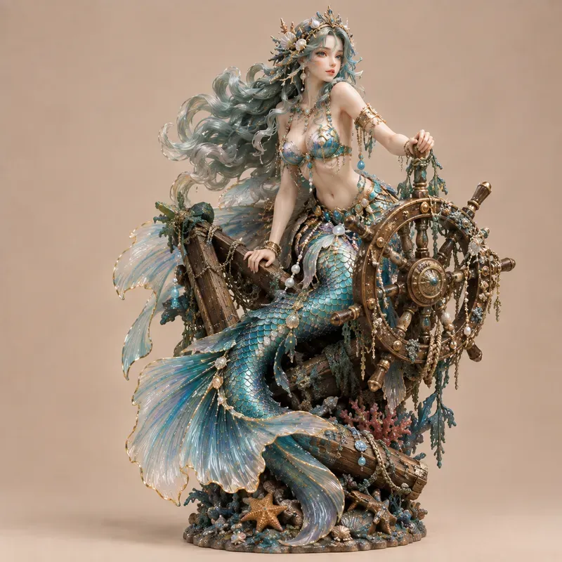 Premium Mermaid Designer Toy Sets