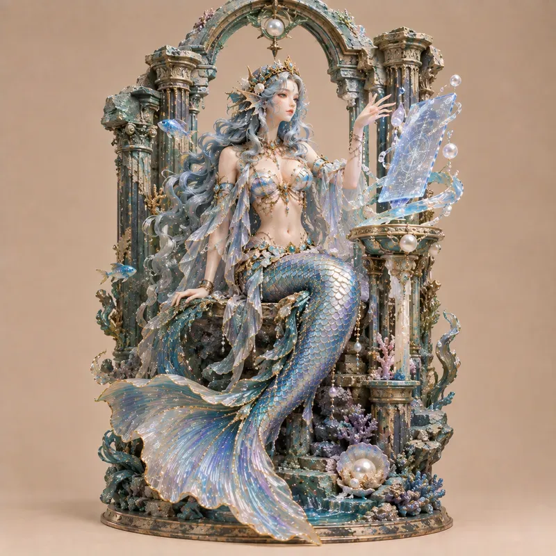 Premium Mermaid Designer Toy Sets