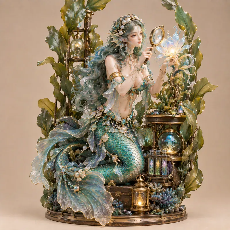 Premium Mermaid Designer Toy Sets