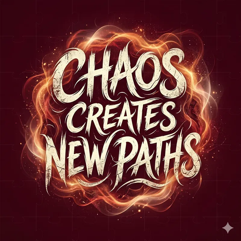 Viral Glowing Quote Typography