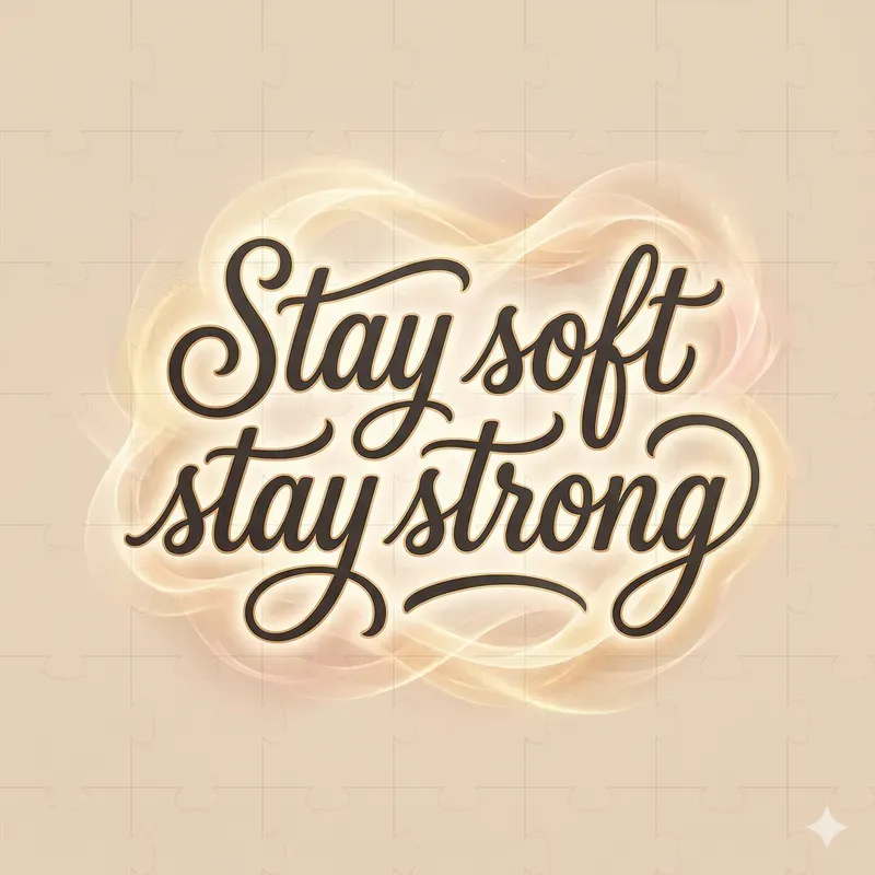 Viral Glowing Quote Typography