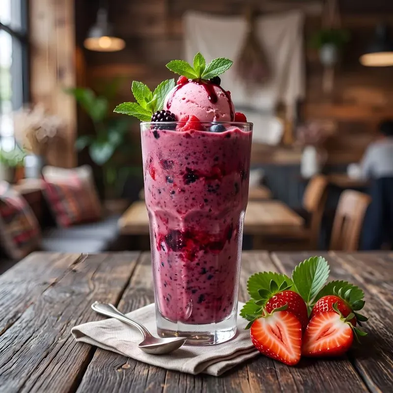 Highend Gourmet Milkshake Photos