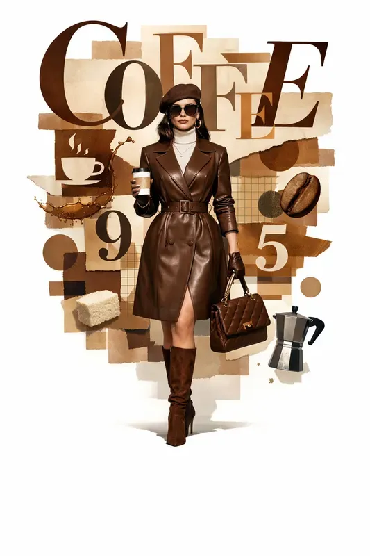 Fashion Collage Notes Spaces