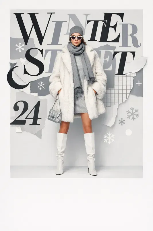 Fashion Collage Notes Spaces