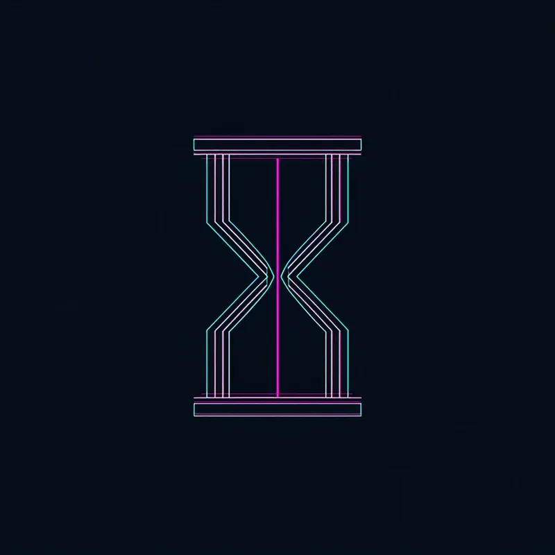 Minimalist Neon Lineart Logo Creators