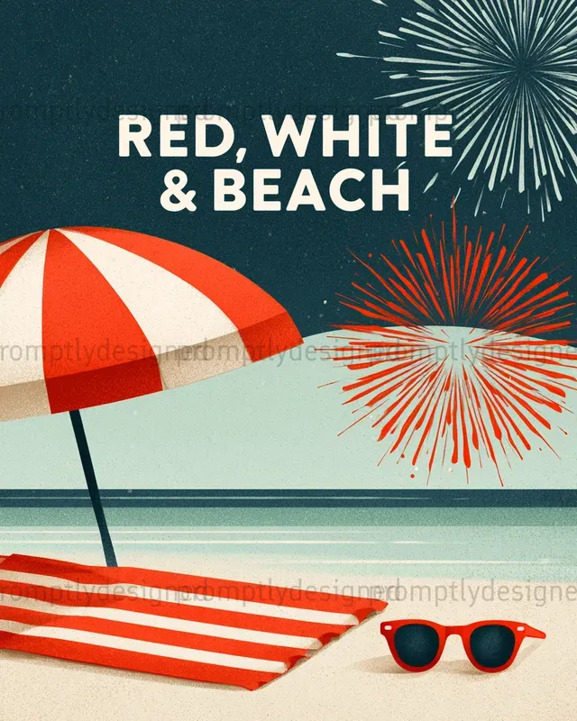 July 4th Social Media Graphics