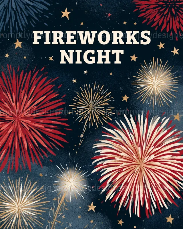 July 4th Social Media Graphics