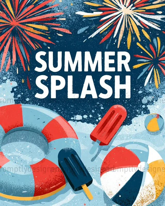 July 4th Social Media Graphics