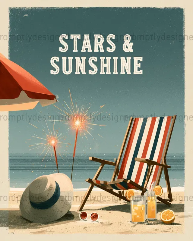 July 4th Social Media Graphics