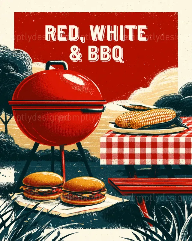 July 4th Social Media Graphics
