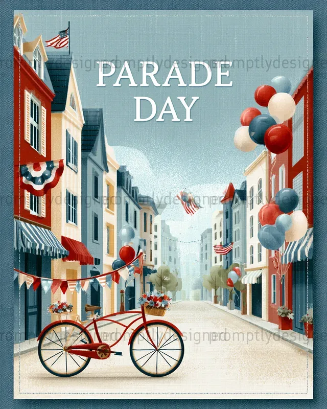 July 4th Social Media Graphics