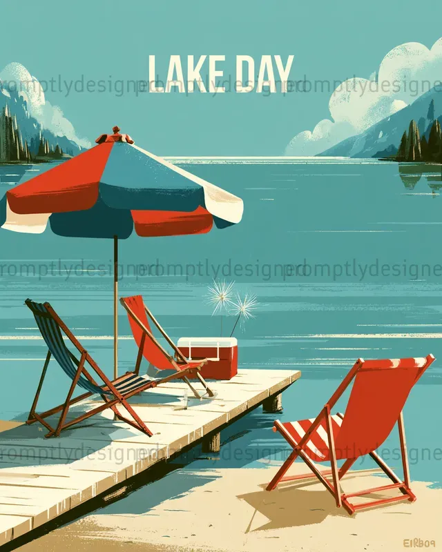 July 4th Social Media Graphics