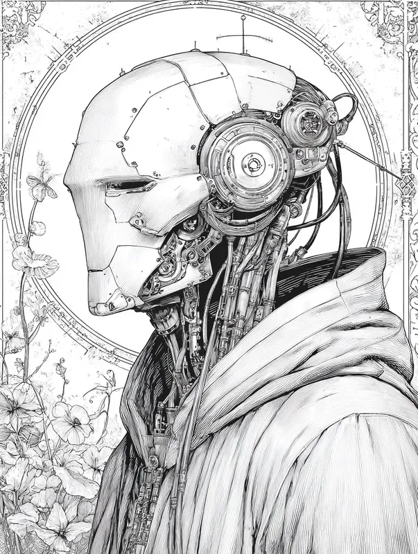 Science Fiction Coloring Pages
