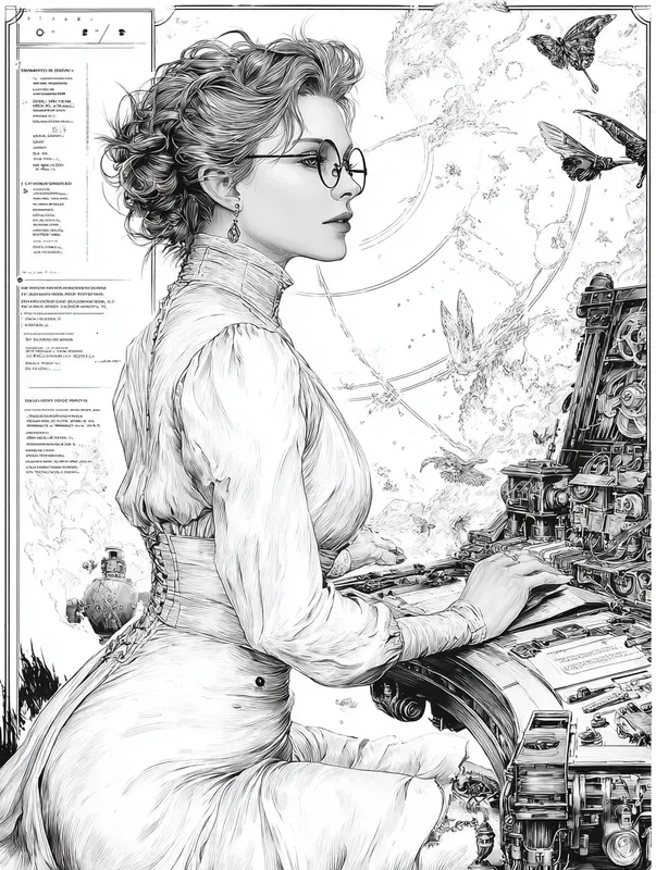 Science Fiction Coloring Pages