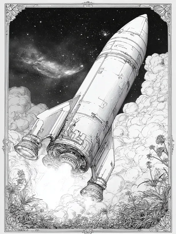 Science Fiction Coloring Pages