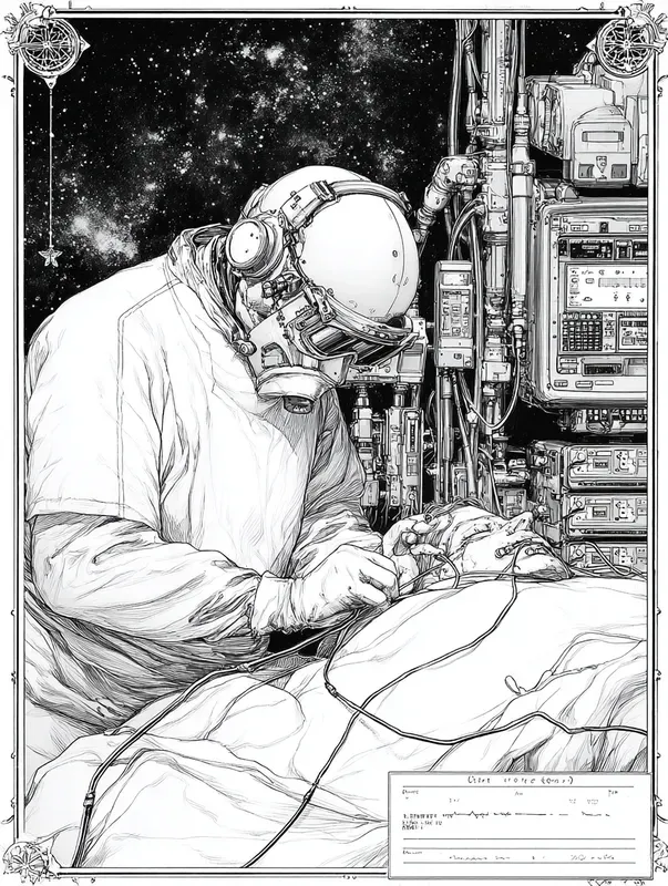 Science Fiction Coloring Pages