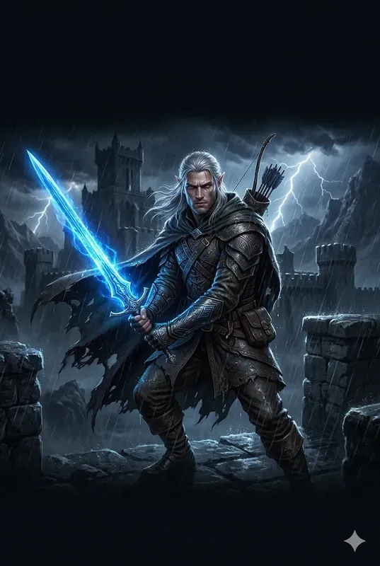 Epic Fantasy Webnovel Cover Art