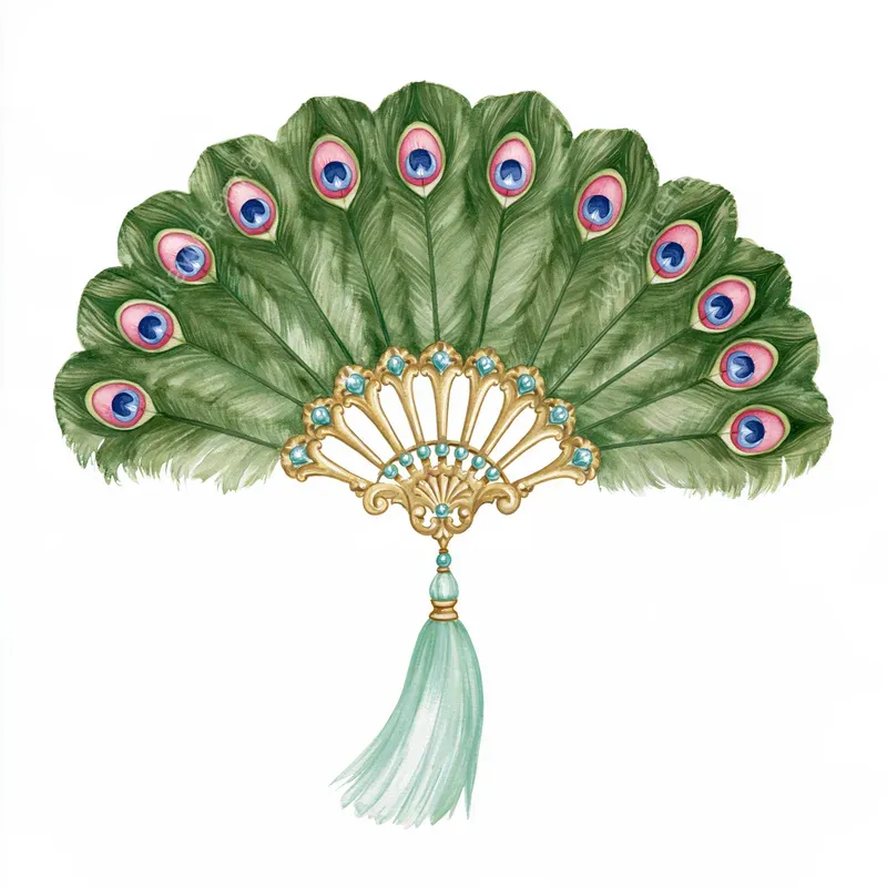 Mardi Gras Couture Watercolor Clipart