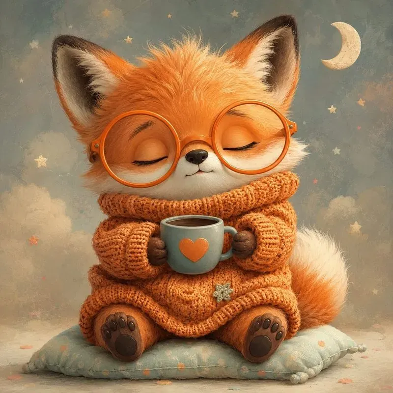 Whimsical Nerdy Animal Mascots