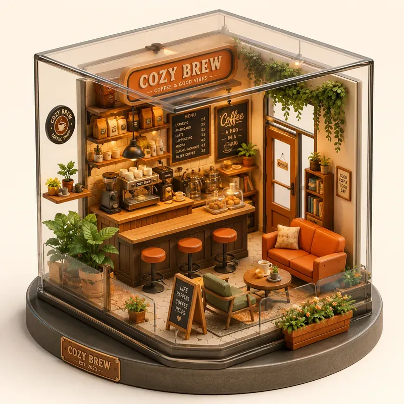 Isometric Miniature Dioramas