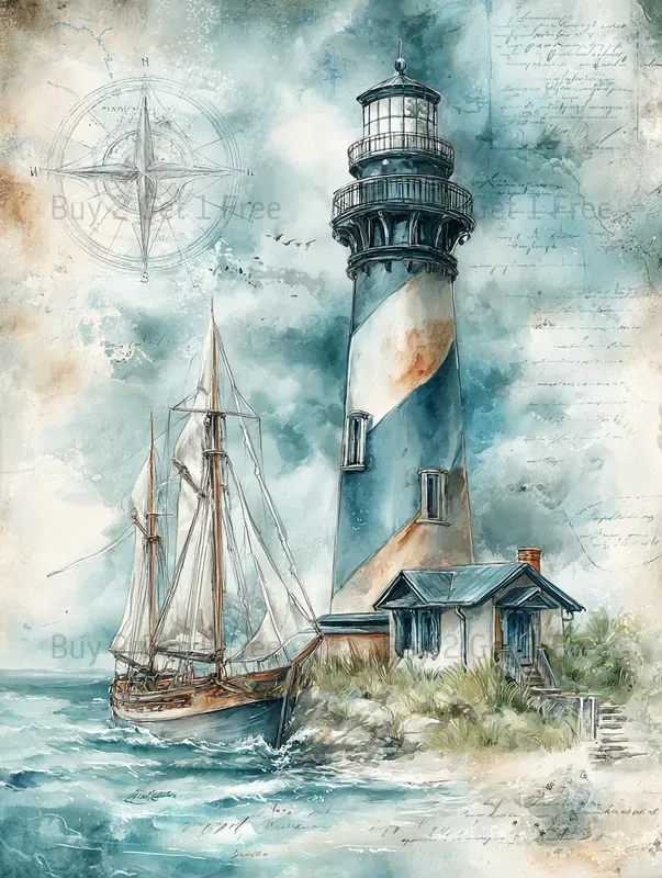 Coastal Memories Scrapbook Papers