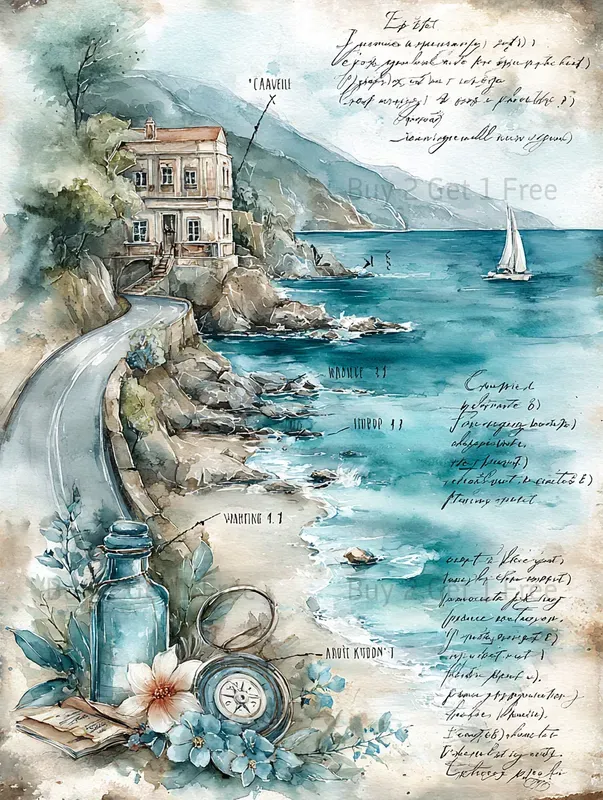 Coastal Memories Scrapbook Papers