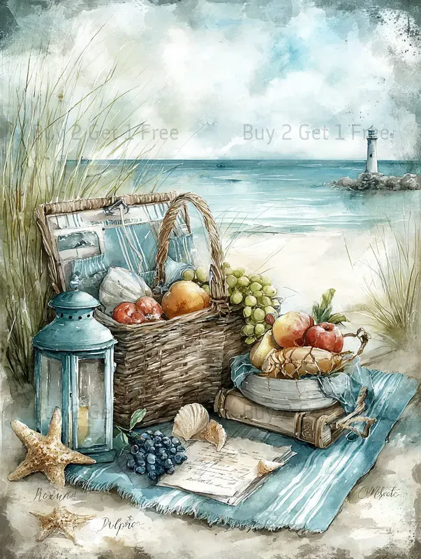 Coastal Memories Scrapbook Papers