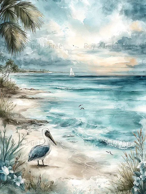 Coastal Memories Scrapbook Papers