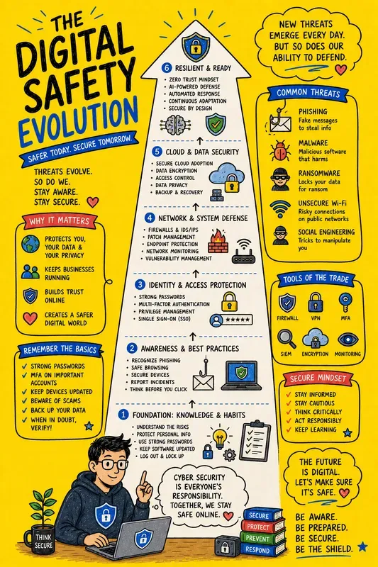 Hand Drawn Evolution Infographic Art