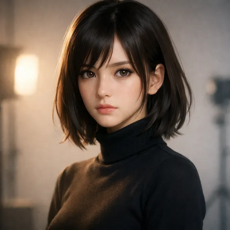 Anime Girl Soft Cinematic Portrait Packs